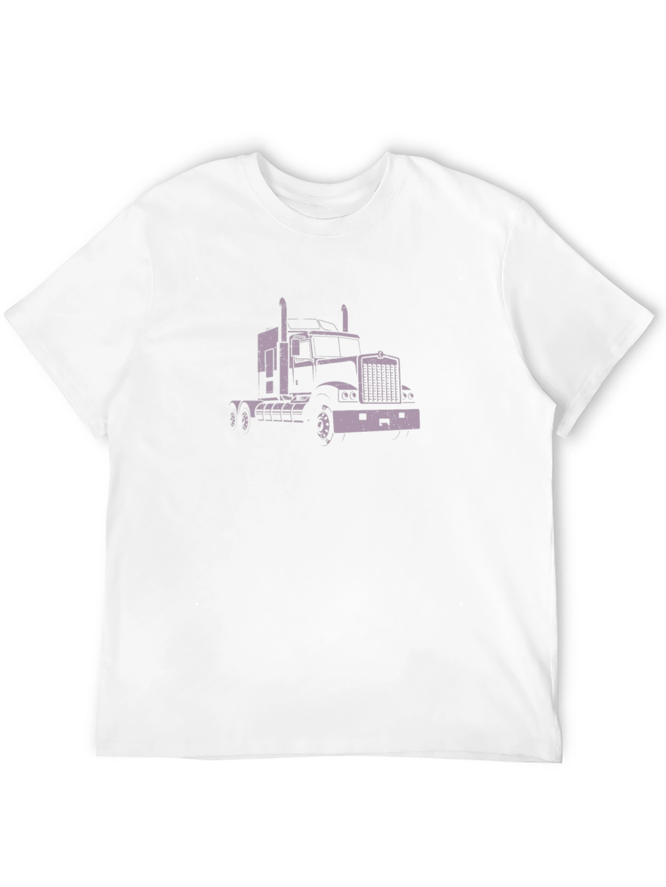 Trucker Style Black Tee