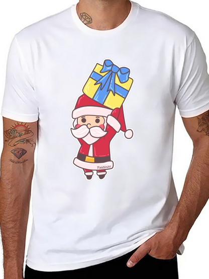 Festive Santa Gift T-Shirt