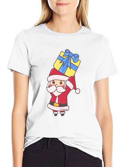Festive Santa Gift T-Shirt