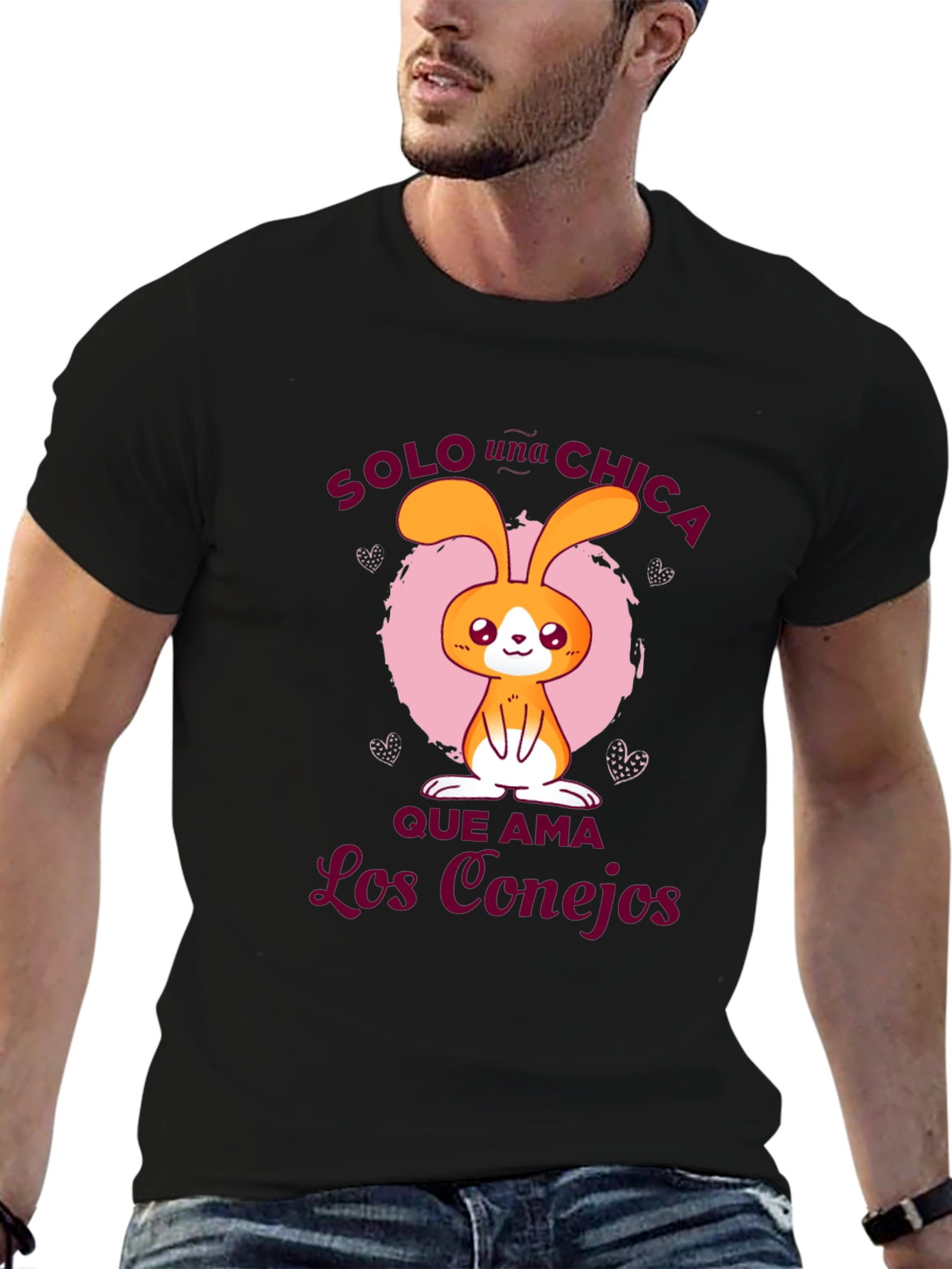 Rabbit Lover T-Shirt: Solo Una Chica