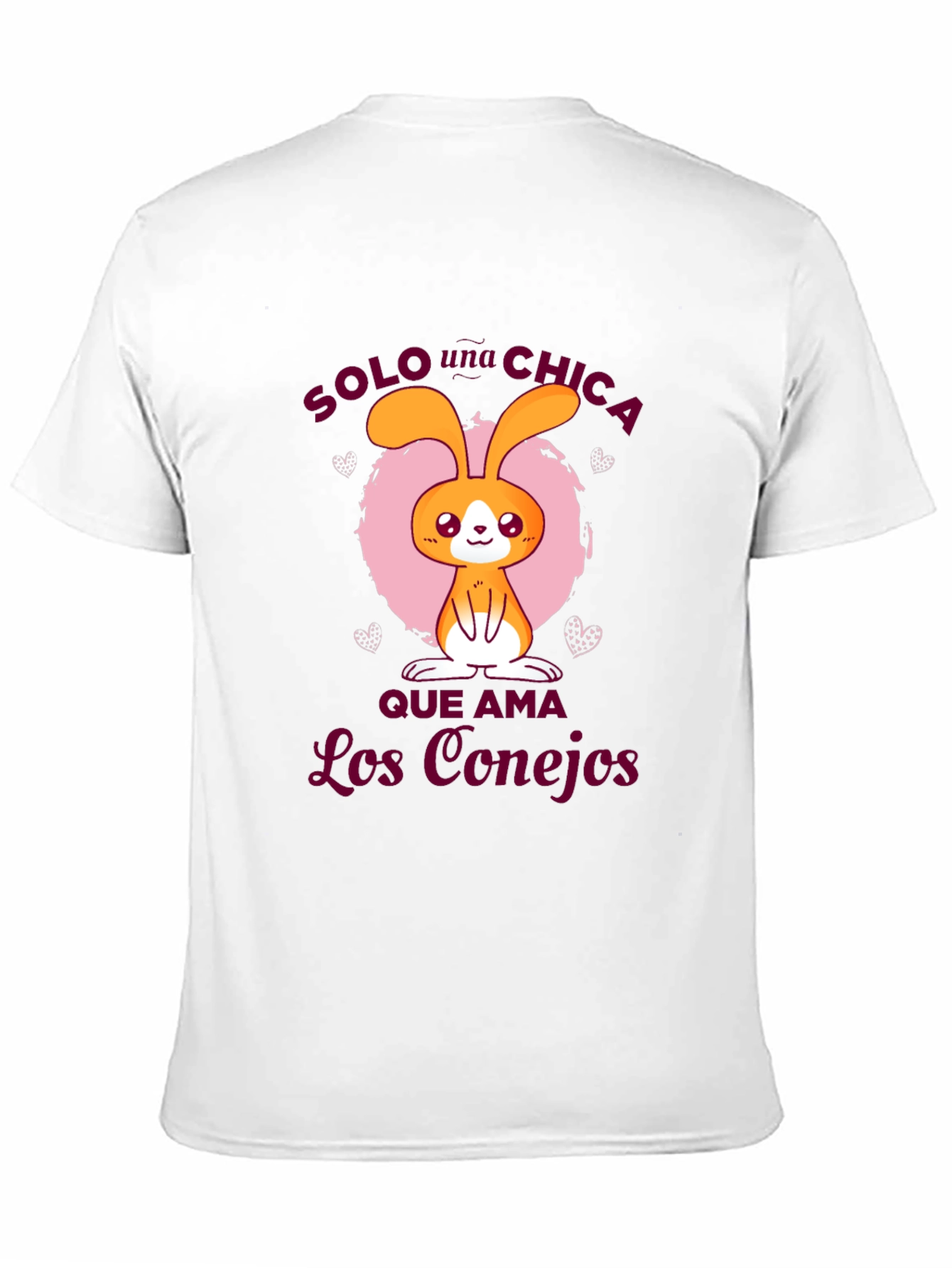 Rabbit Lover T-Shirt: Solo Una Chica