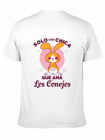 Rabbit Lover T-Shirt: Solo Una Chica