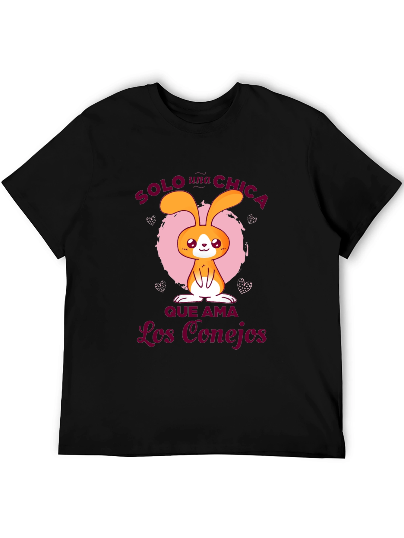 Rabbit Lover T-Shirt: Solo Una Chica