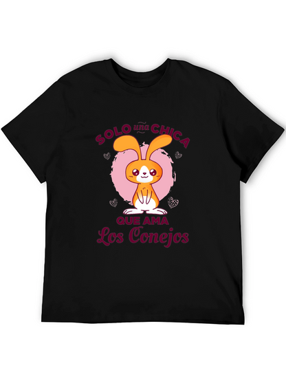 Rabbit Lover T-Shirt: Solo Una Chica