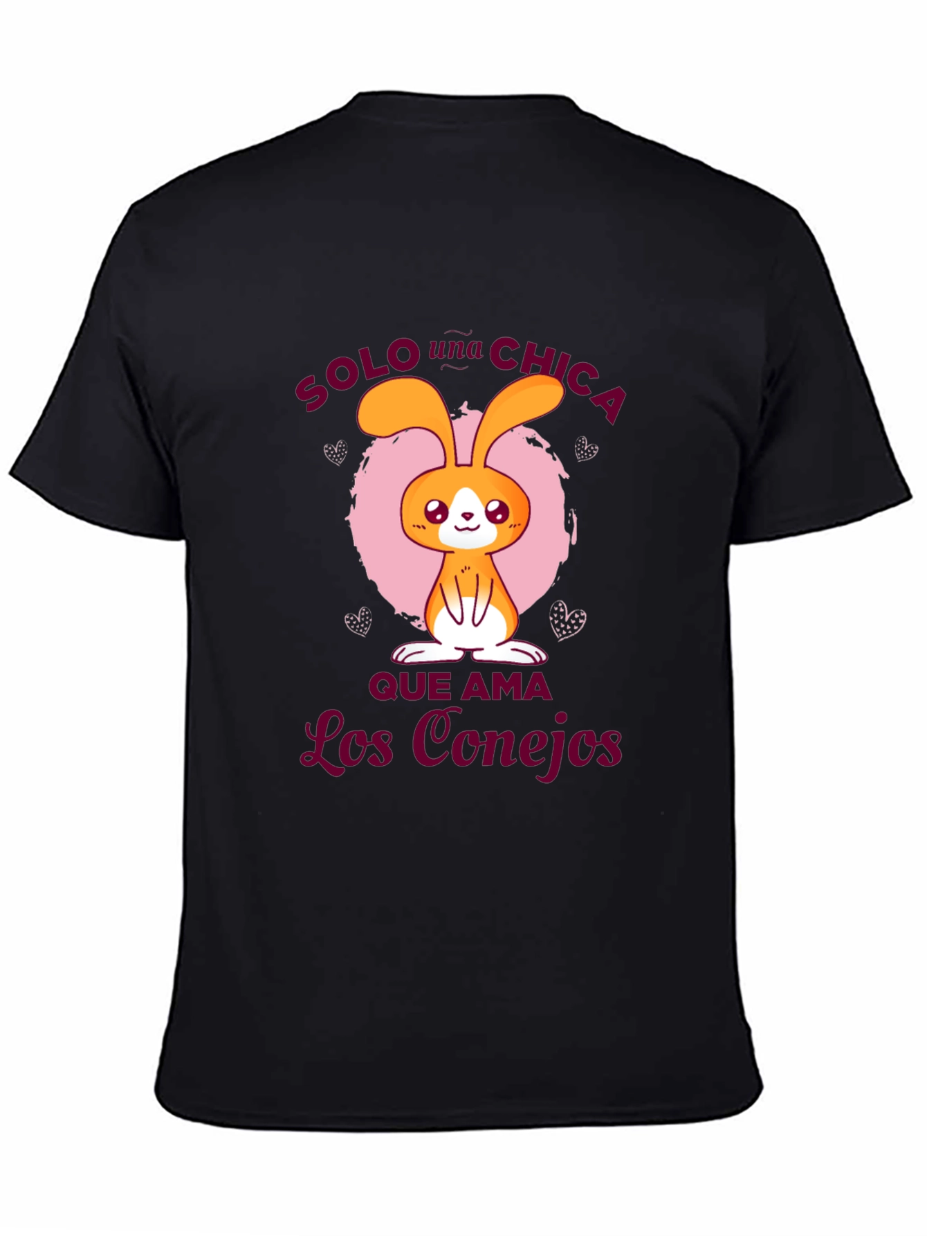 Rabbit Lover T-Shirt: Solo Una Chica