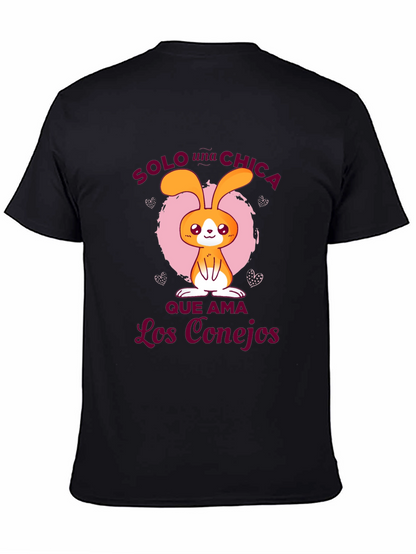 Rabbit Lover T-Shirt: Solo Una Chica