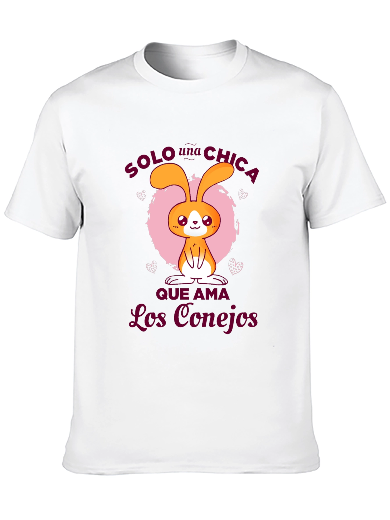 Rabbit Lover T-Shirt: Solo Una Chica
