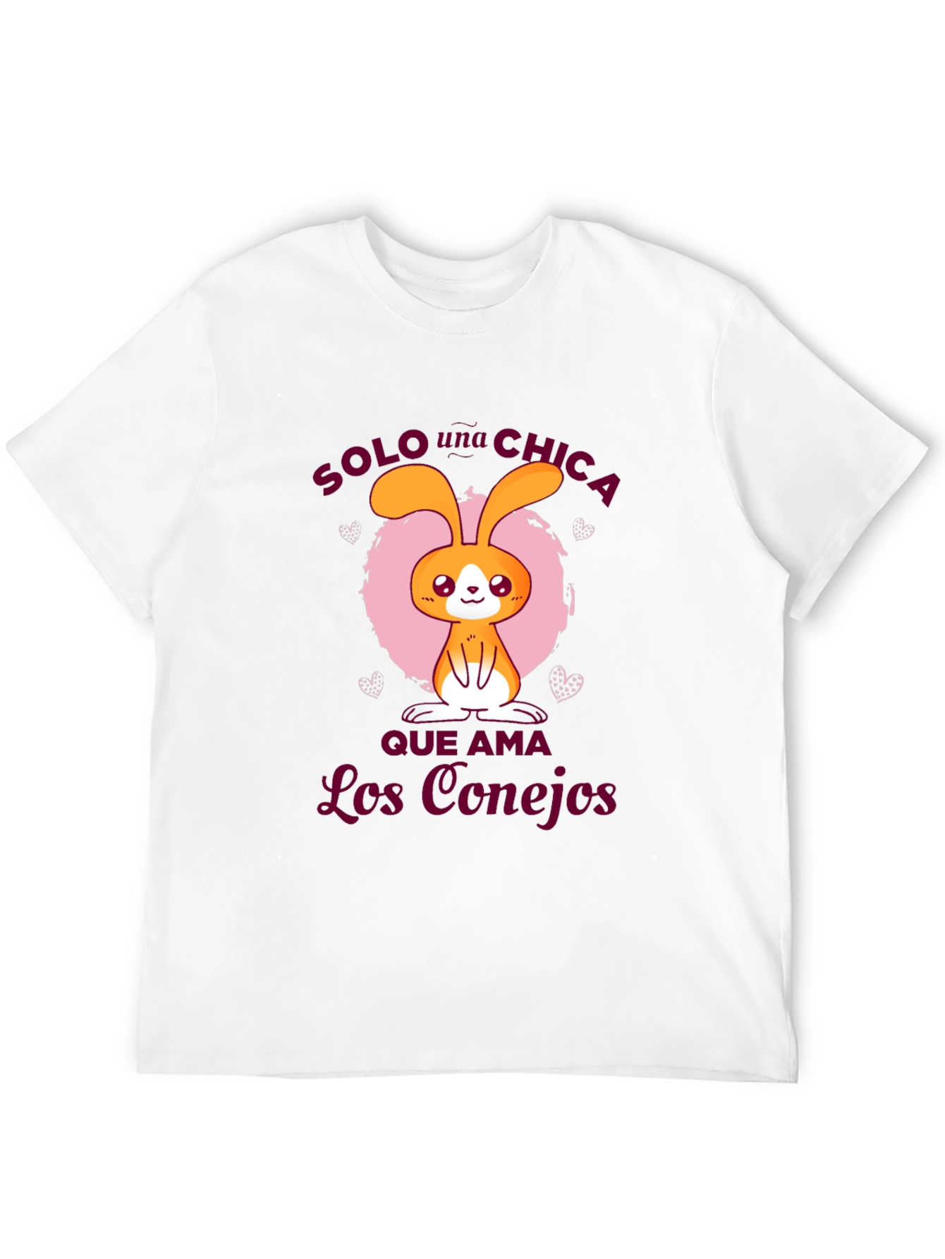 Rabbit Lover T-Shirt: Solo Una Chica