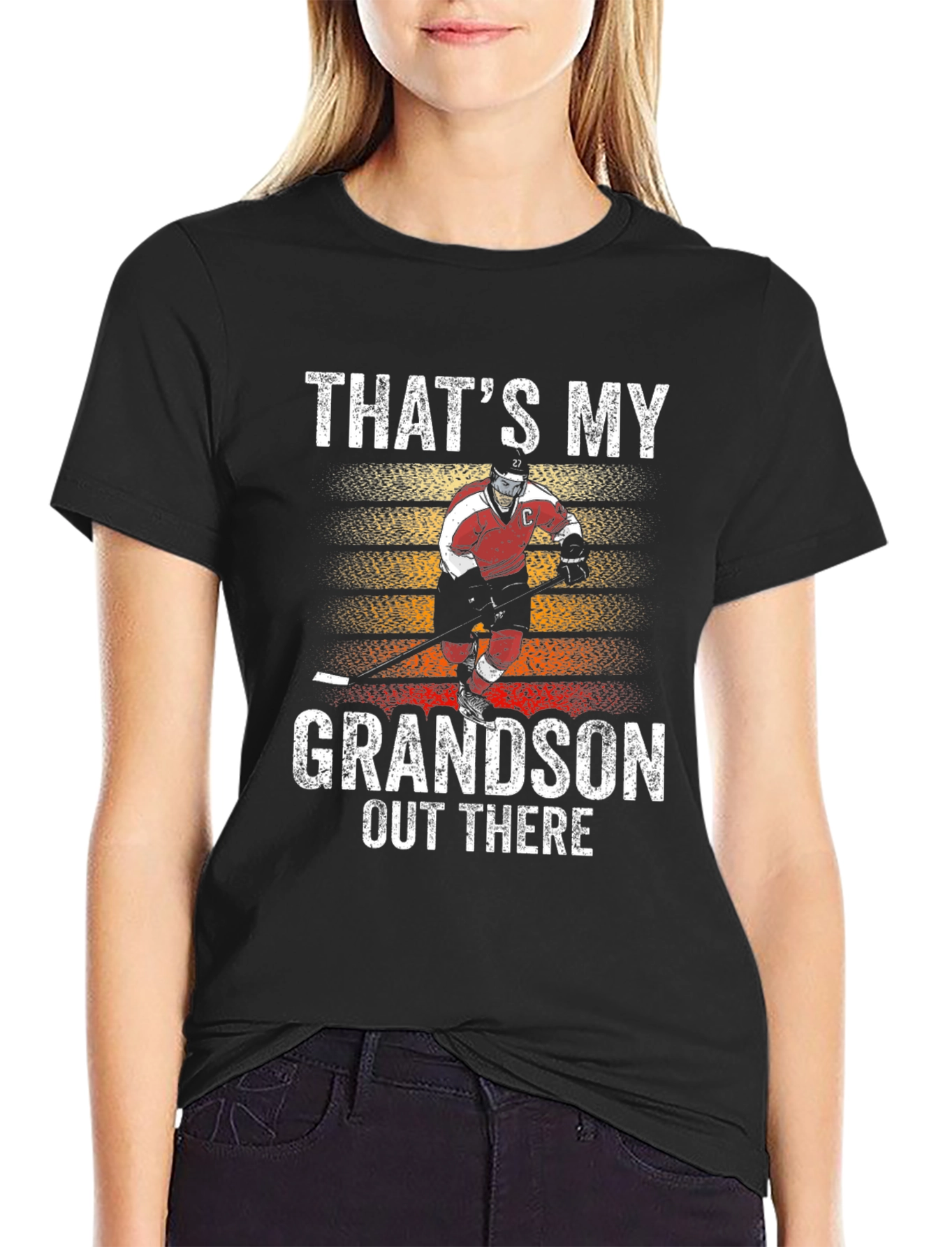 Thats My Grandson Hockey T-Shirt