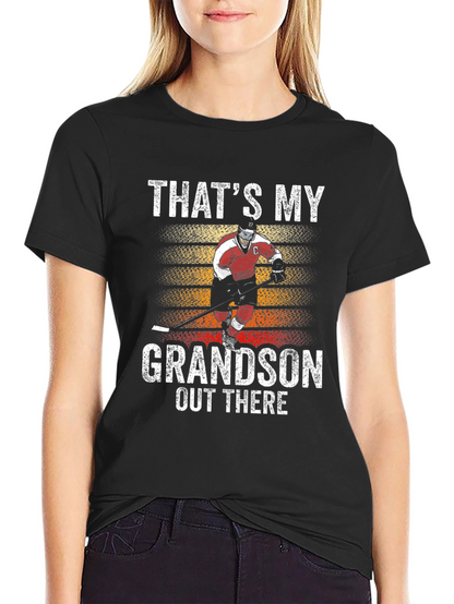 Thats My Grandson Hockey T-Shirt