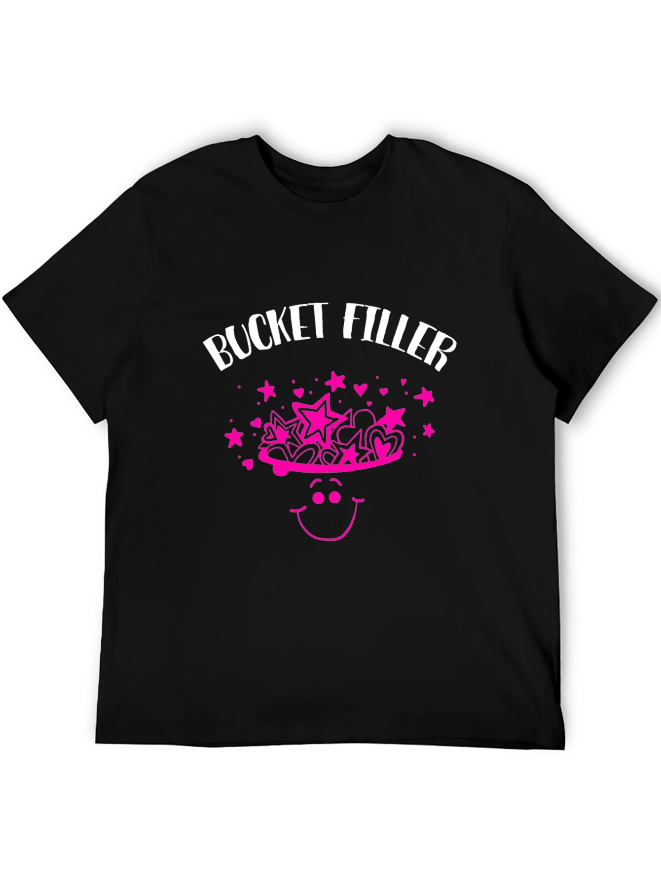 Bucket Filler Graphic Tee - Black