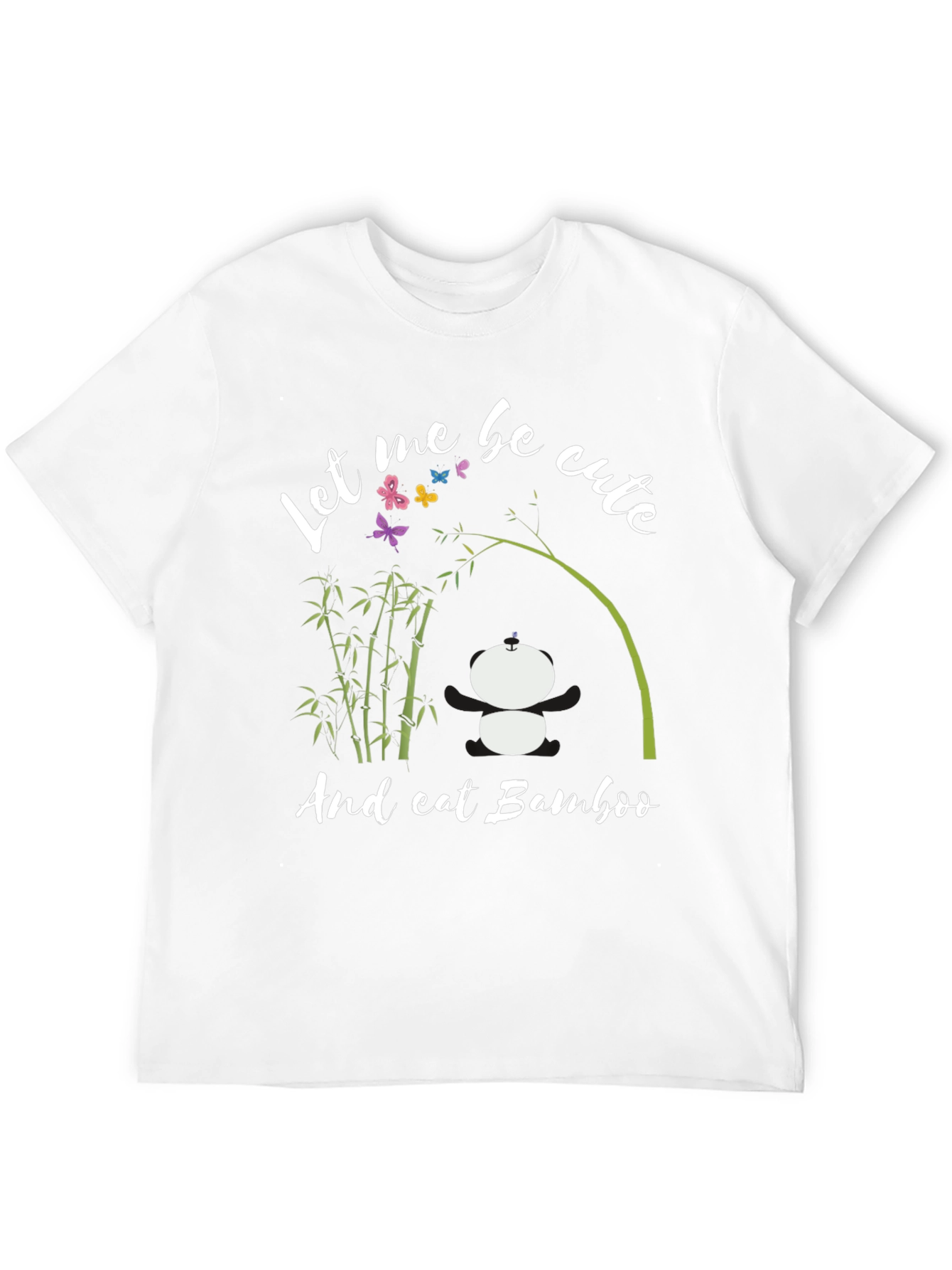 Cute Panda Bamboo T-Shirt