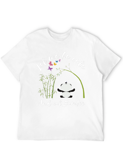 Cute Panda Bamboo T-Shirt