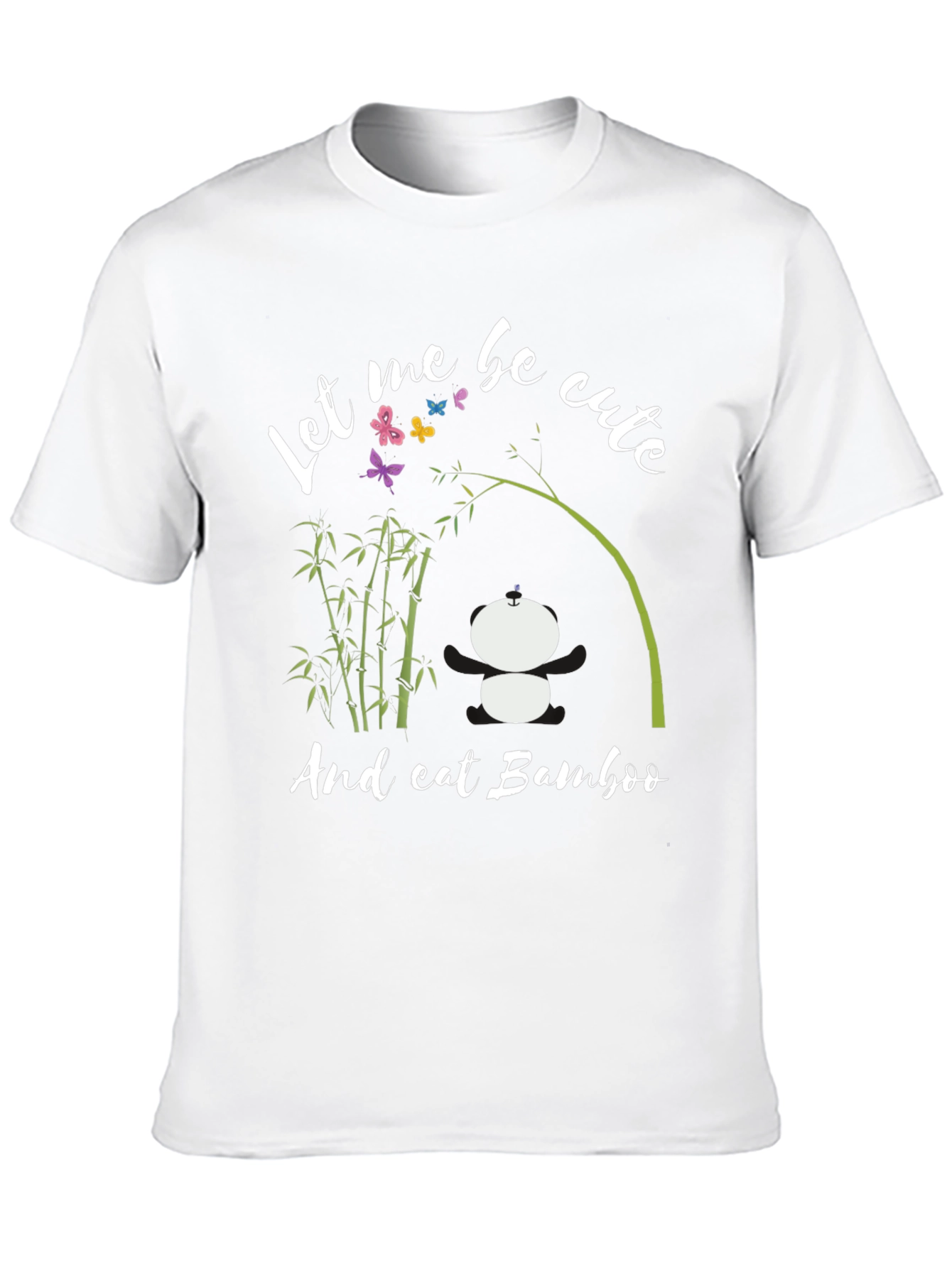 Cute Panda Bamboo T-Shirt