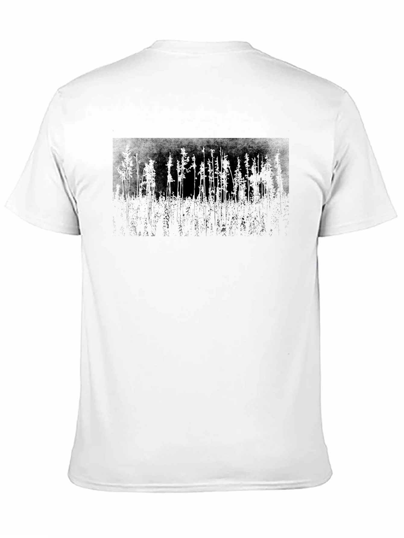 Dark Forest Graphic Tee - Mens Black T-Shirt
