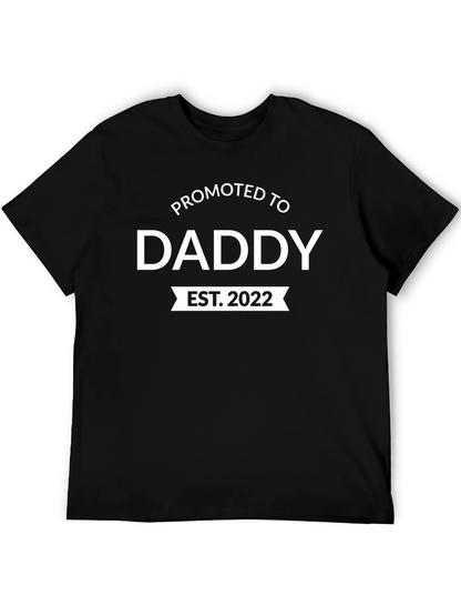 Promoted to Daddy Est. 2022 T-Shirt