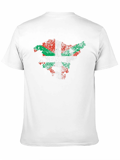 Basque Country Flag Distressed T-Shirt