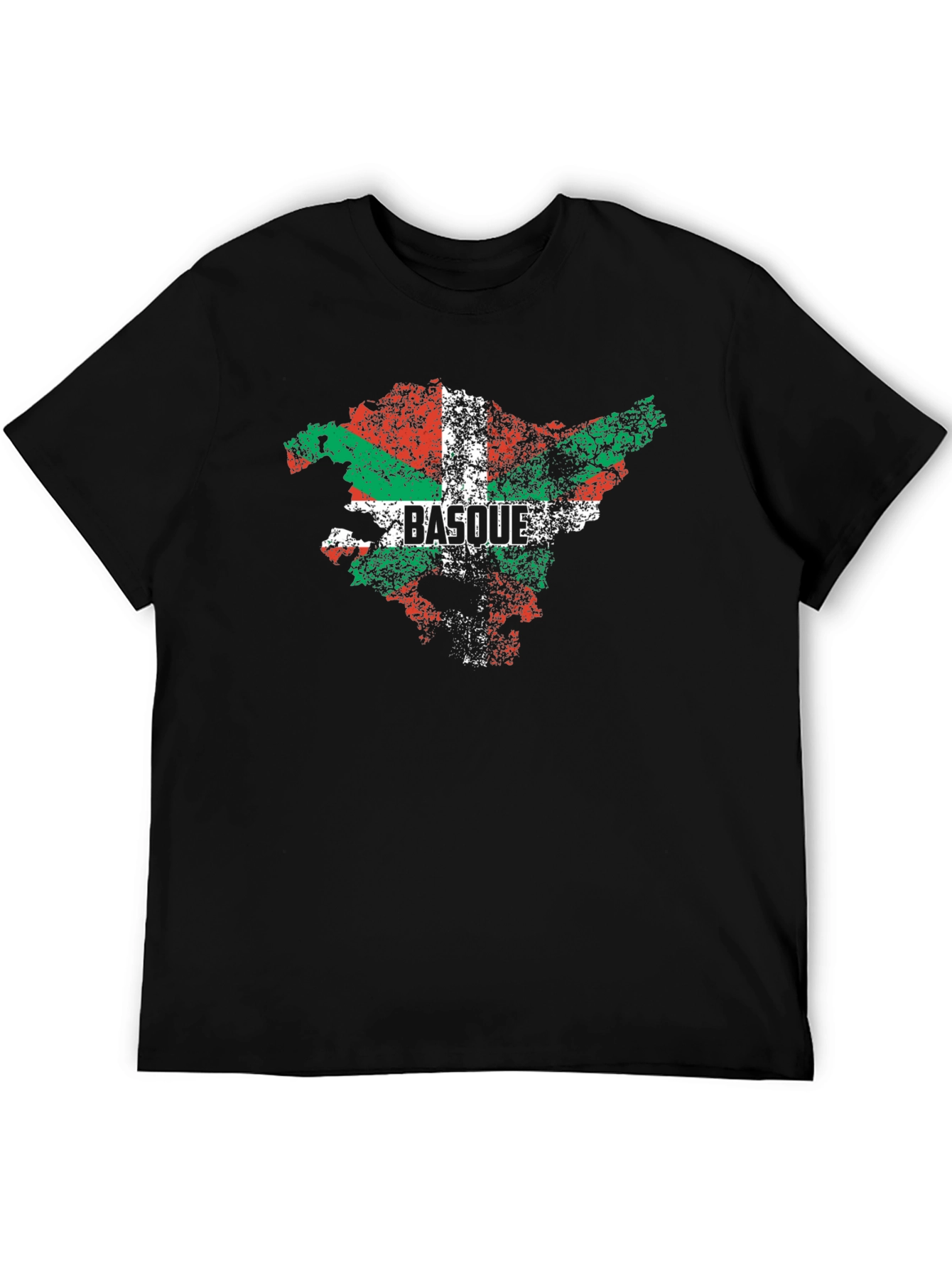 Basque Country Flag Distressed T-Shirt