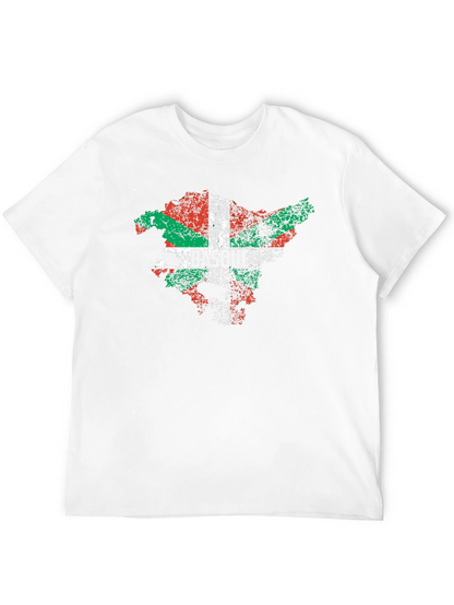 Basque Country Flag Distressed T-Shirt