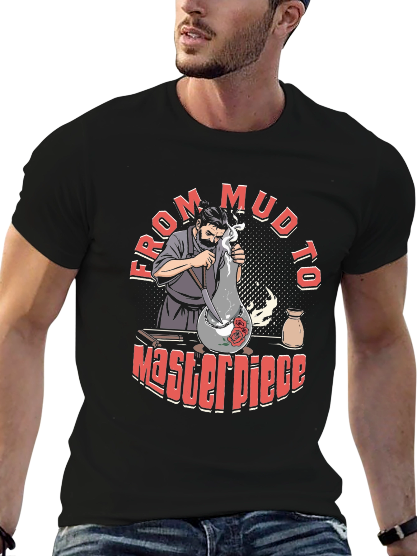 Artisan Pottery T-Shirt: From Mud To Masterpiece