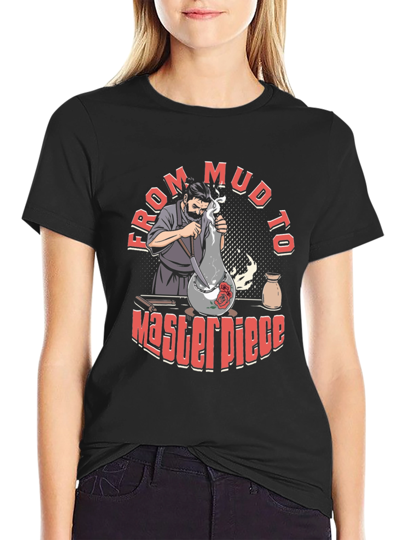 Artisan Pottery T-Shirt: From Mud To Masterpiece