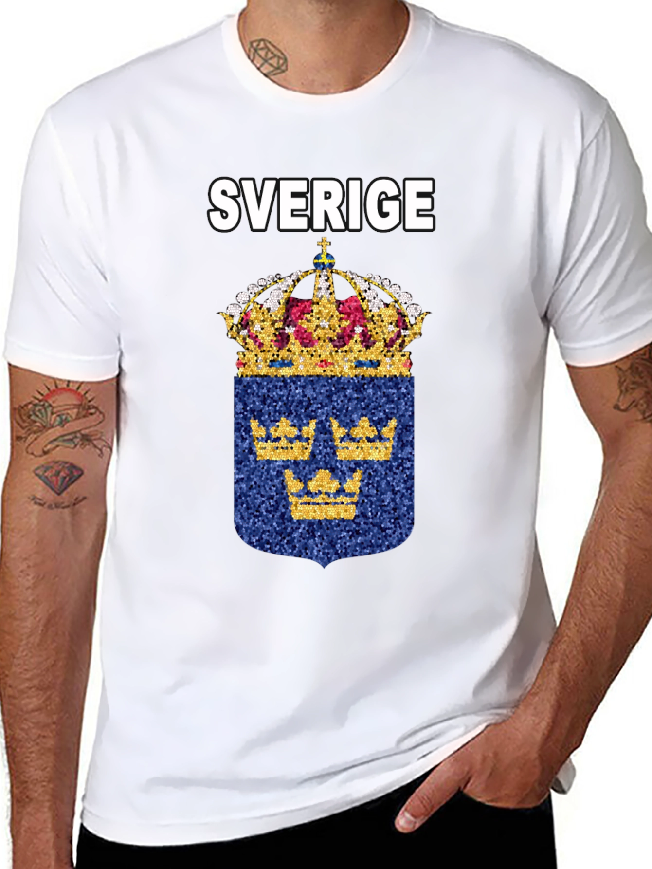 Sweden Sverige T-Shirt - Swedish Pride!