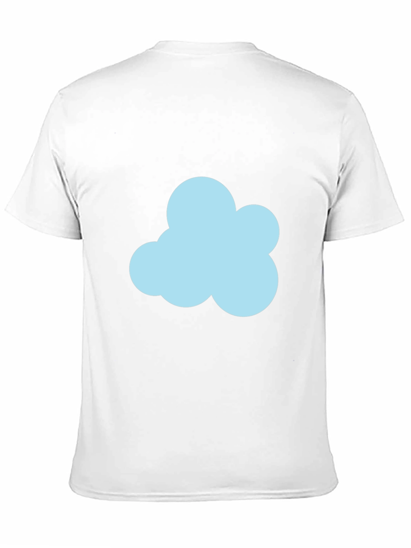 Cloud Graphic Black T-Shirt - Soft Cotton Blend