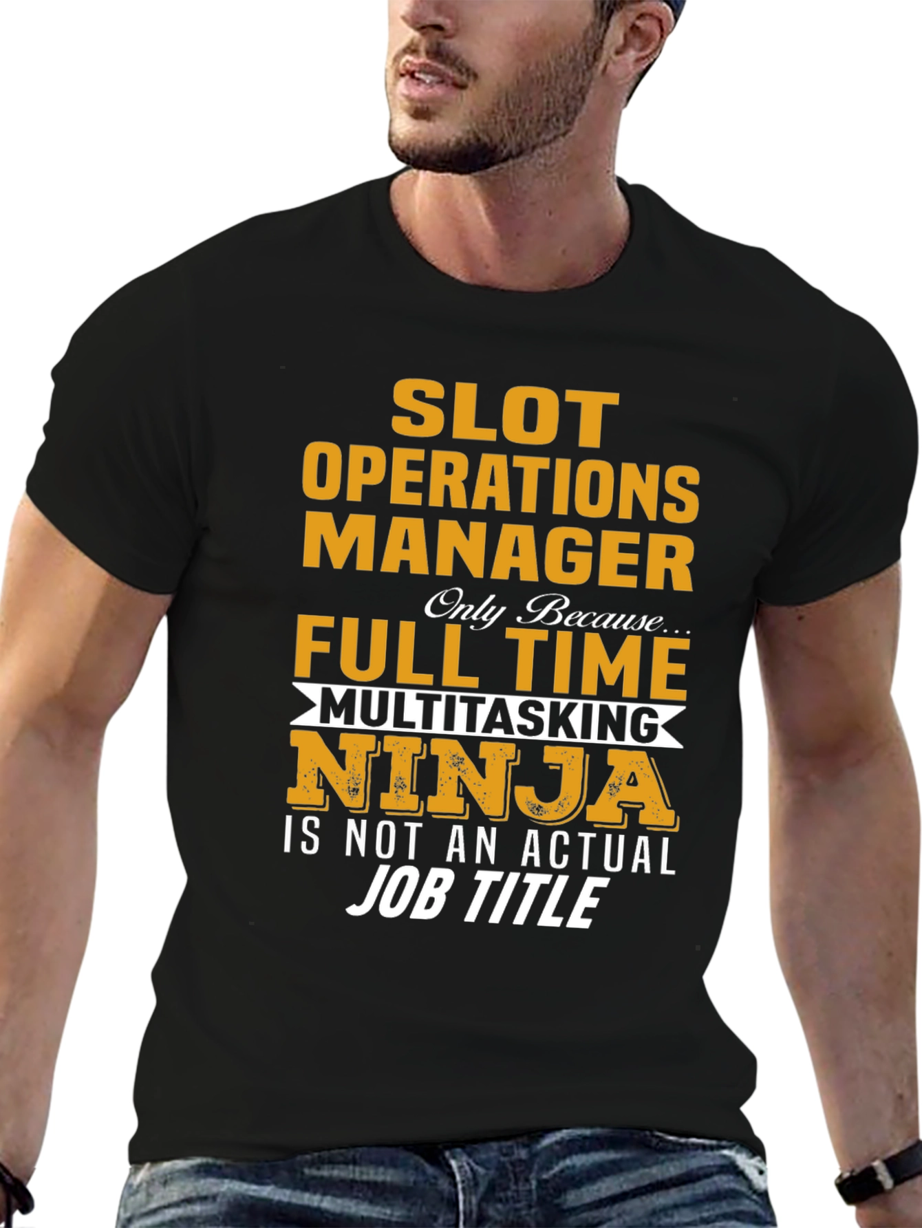 Slot Operations Manager Multitasking Ninja T-Shirt