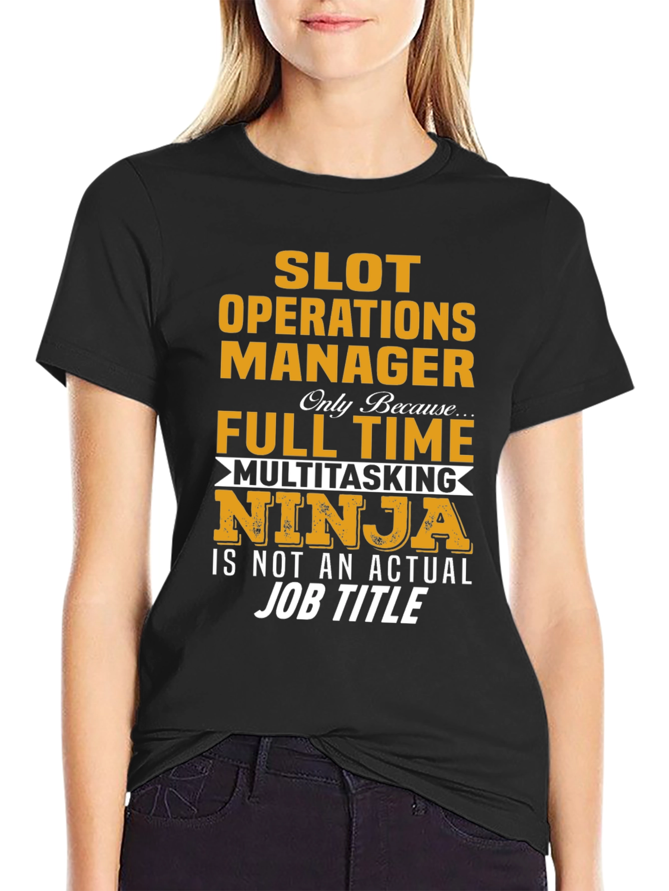 Slot Operations Manager Multitasking Ninja T-Shirt