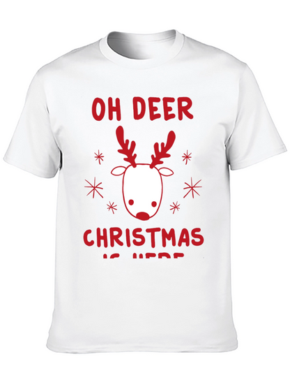 Oh Deer Christmas Shirt - Holiday Festive Tee