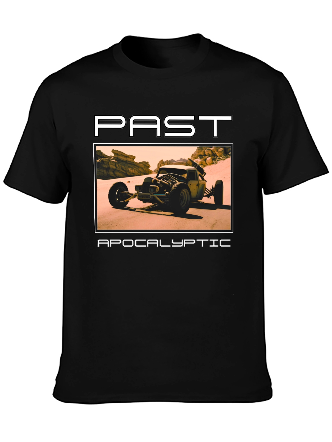 Past Apocalyptic T-Shirt - Car Design