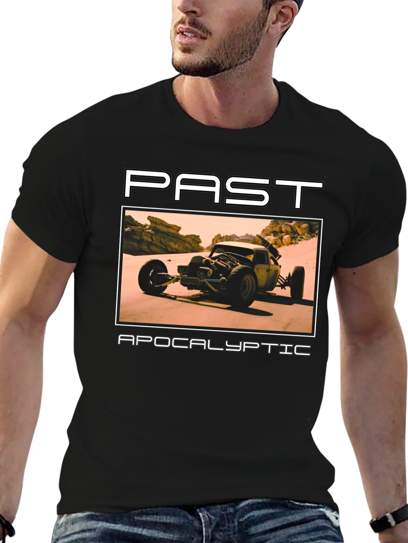 Past Apocalyptic T-Shirt - Car Design