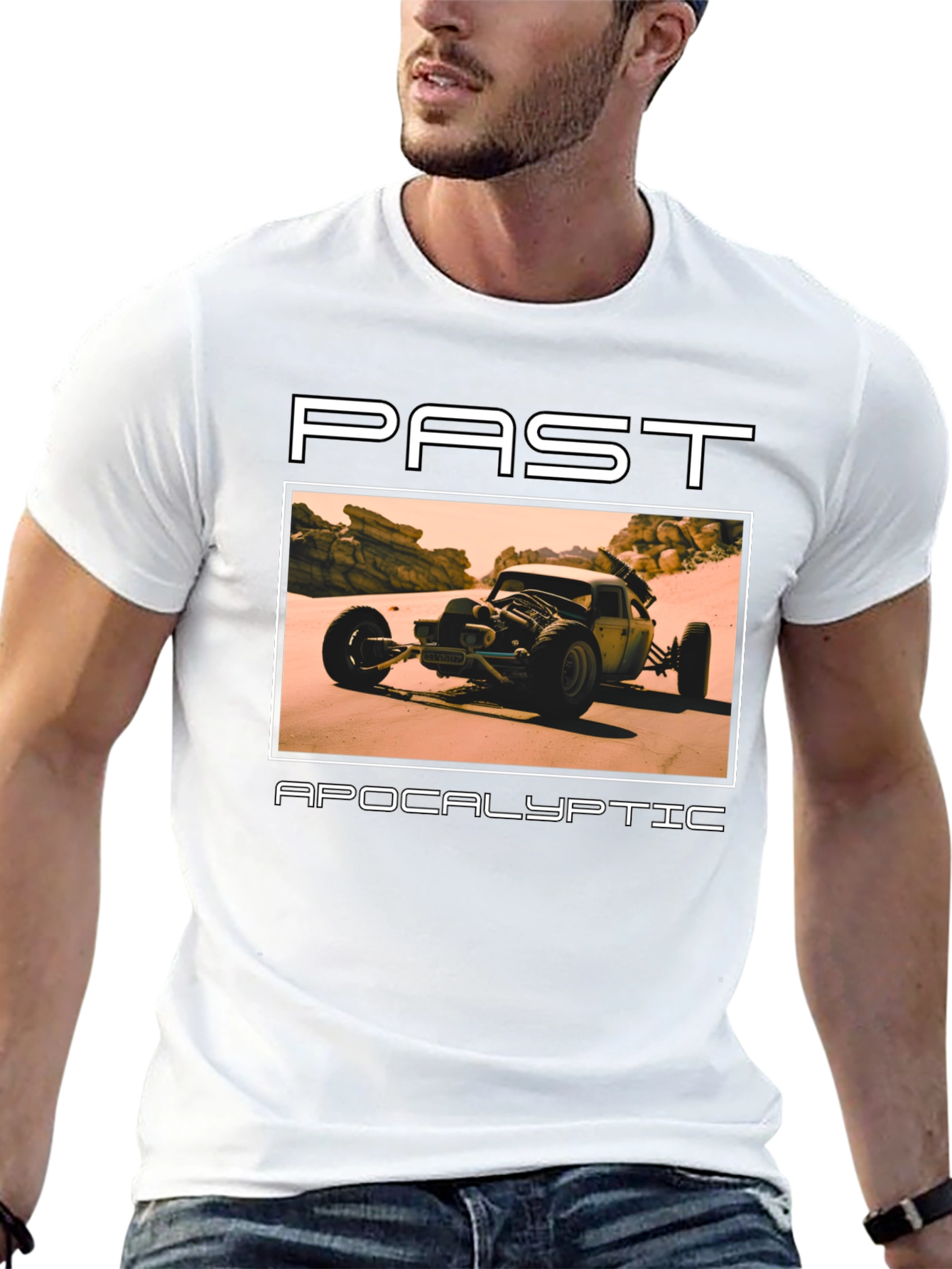 Past Apocalyptic T-Shirt - Car Design