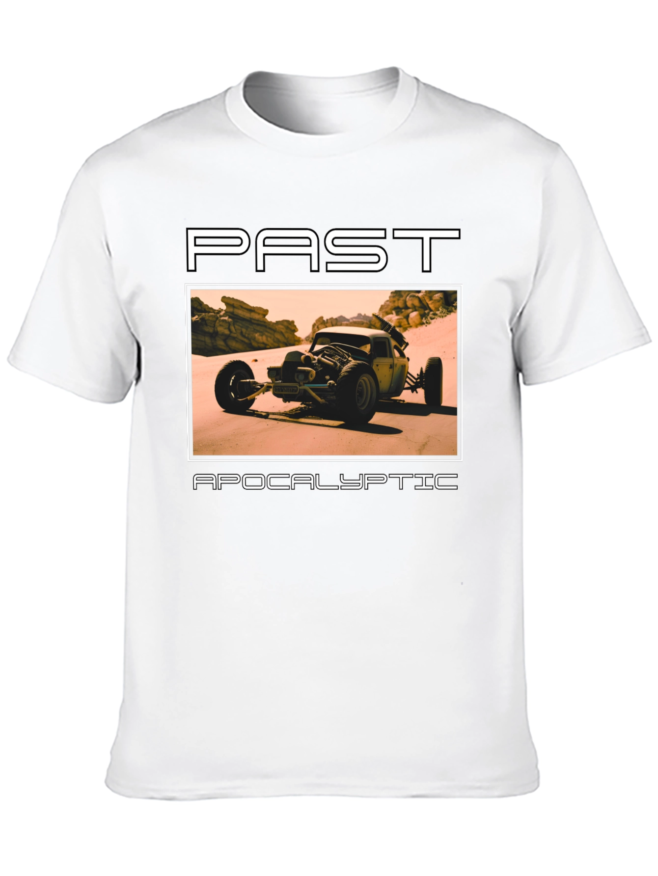 Past Apocalyptic T-Shirt - Car Design