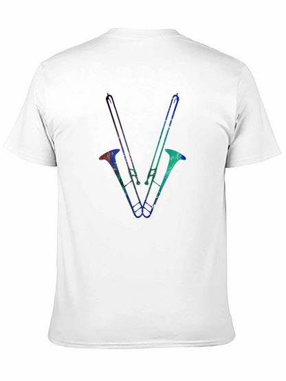 Trombone Graphic Tee - Black
