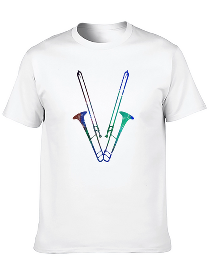 Trombone Graphic Tee - Black