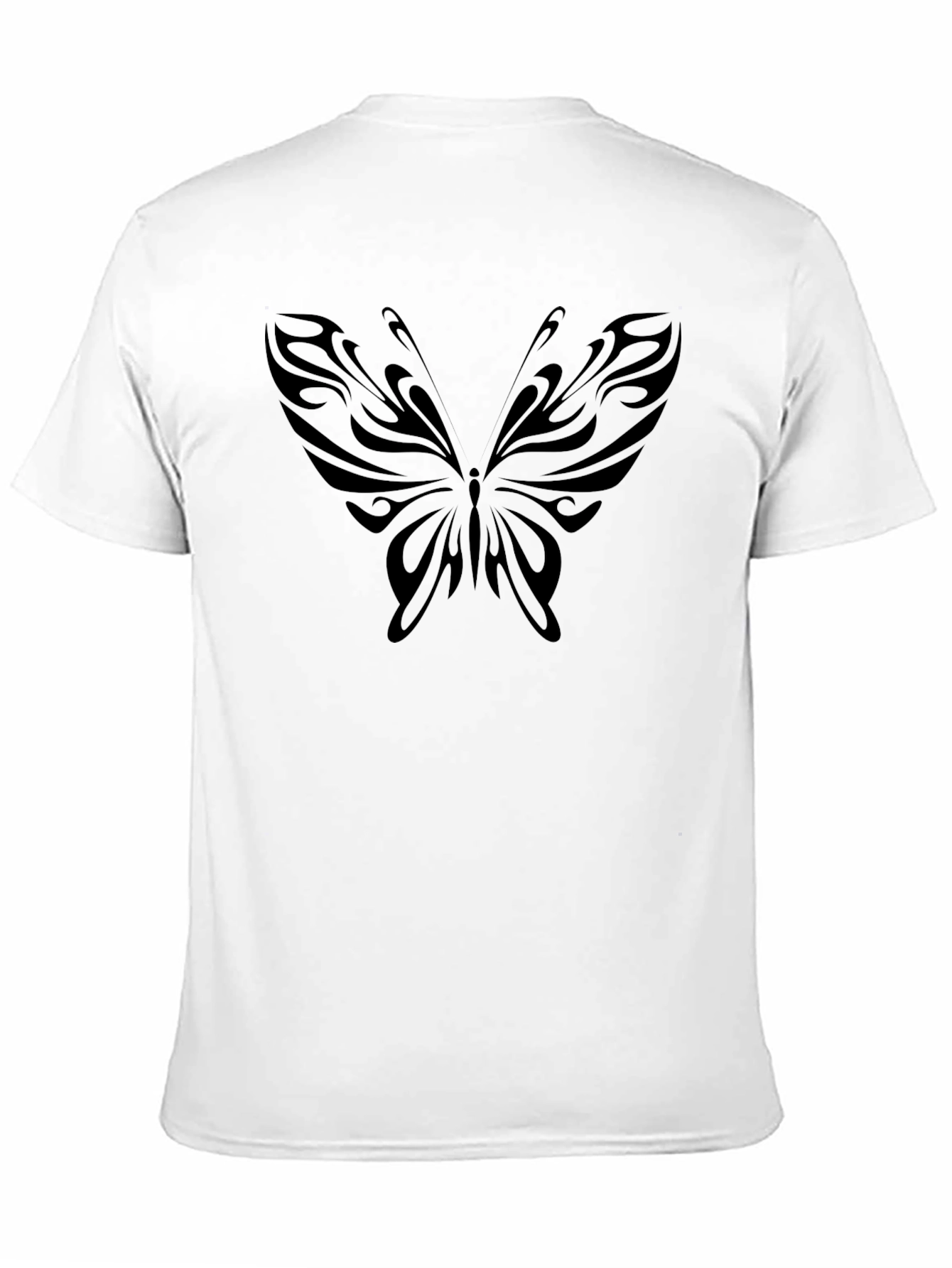 Black Butterfly Graphic T-Shirt