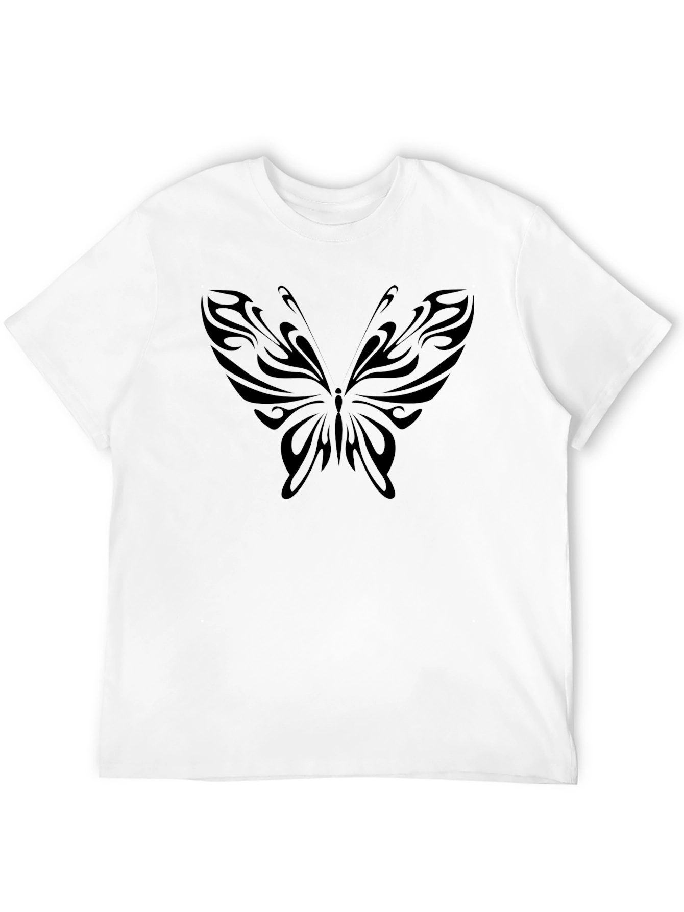 Black Butterfly Graphic T-Shirt