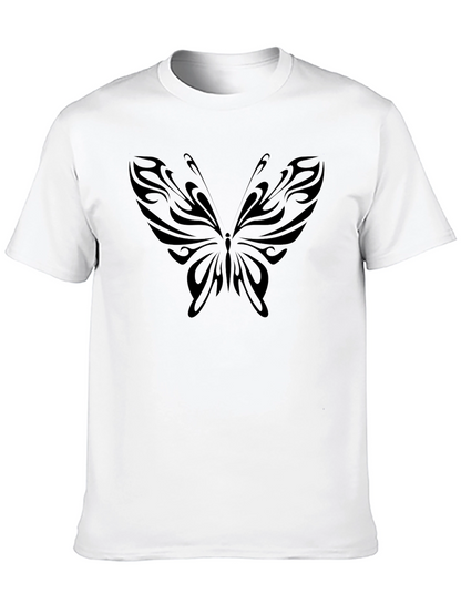 Black Butterfly Graphic T-Shirt