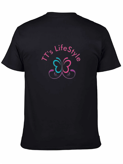 TTs Lifestyle Graphic Tee - Stylish Black T-Shirt