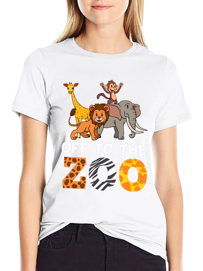 Off to the Zoo Graphic T-Shirt