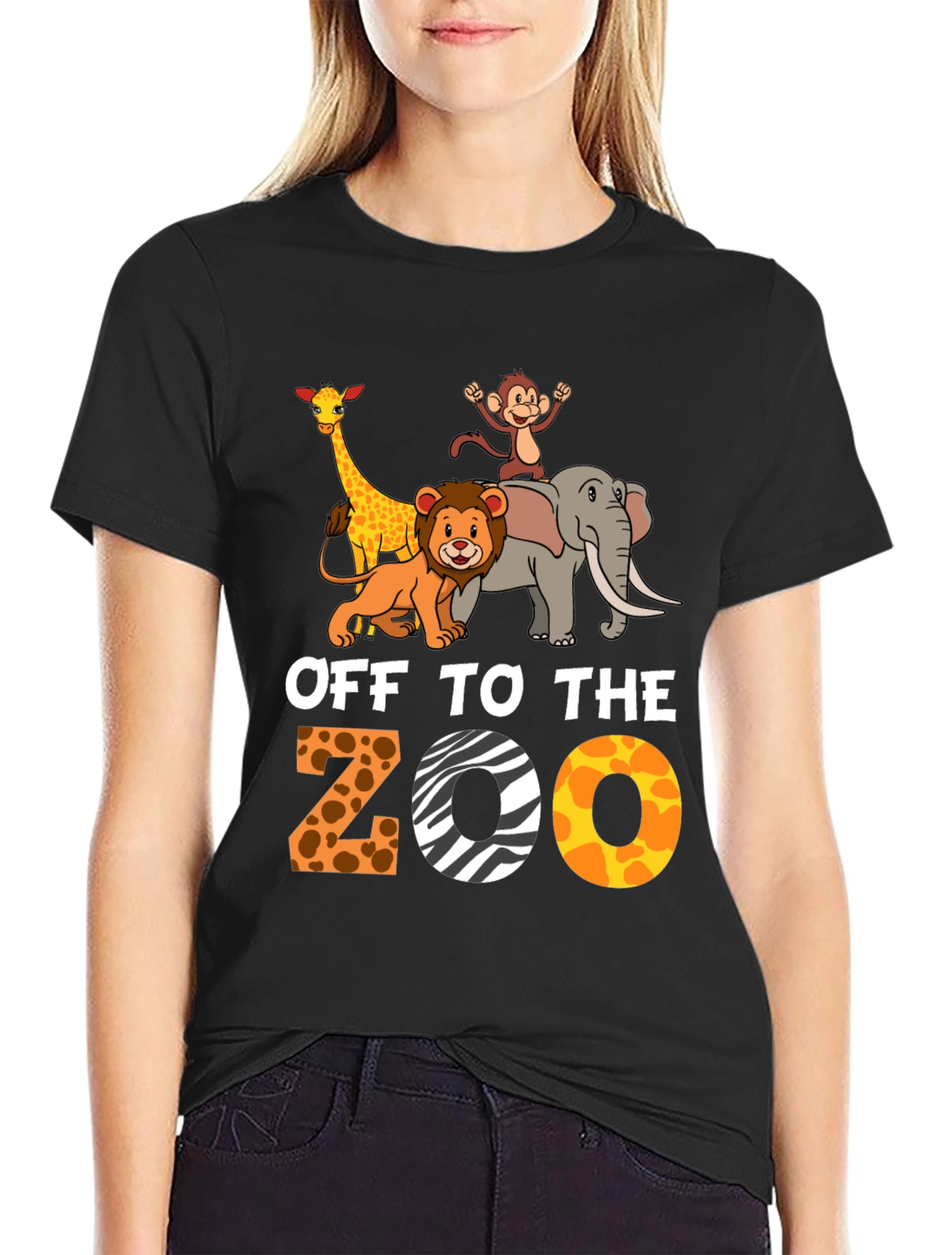 Off to the Zoo Graphic T-Shirt