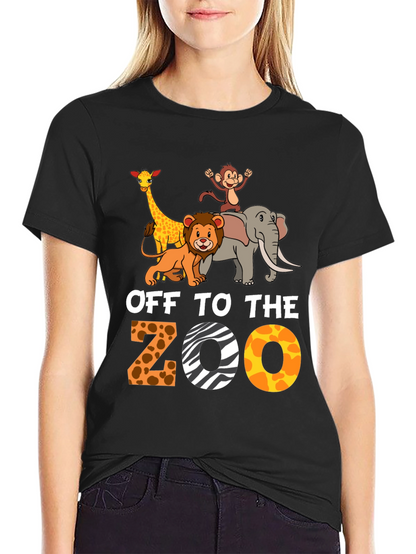 Off to the Zoo Graphic T-Shirt