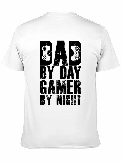 Dad Gamer T-Shirt - By Day By Night