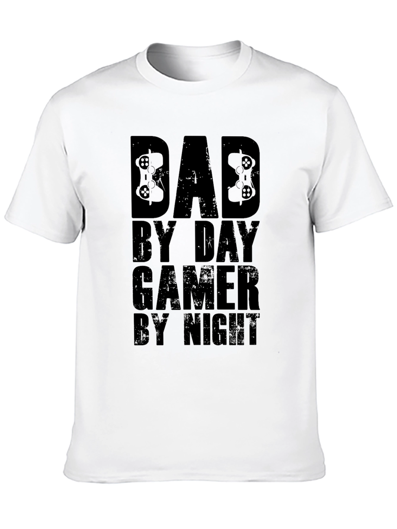 Dad Gamer T-Shirt - By Day By Night