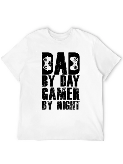 Dad Gamer T-Shirt - By Day By Night