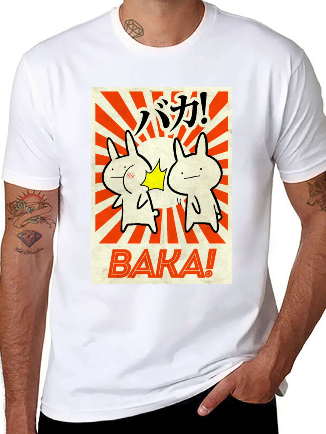 Baka T-Shirt - Funny Anime Graphic Tee