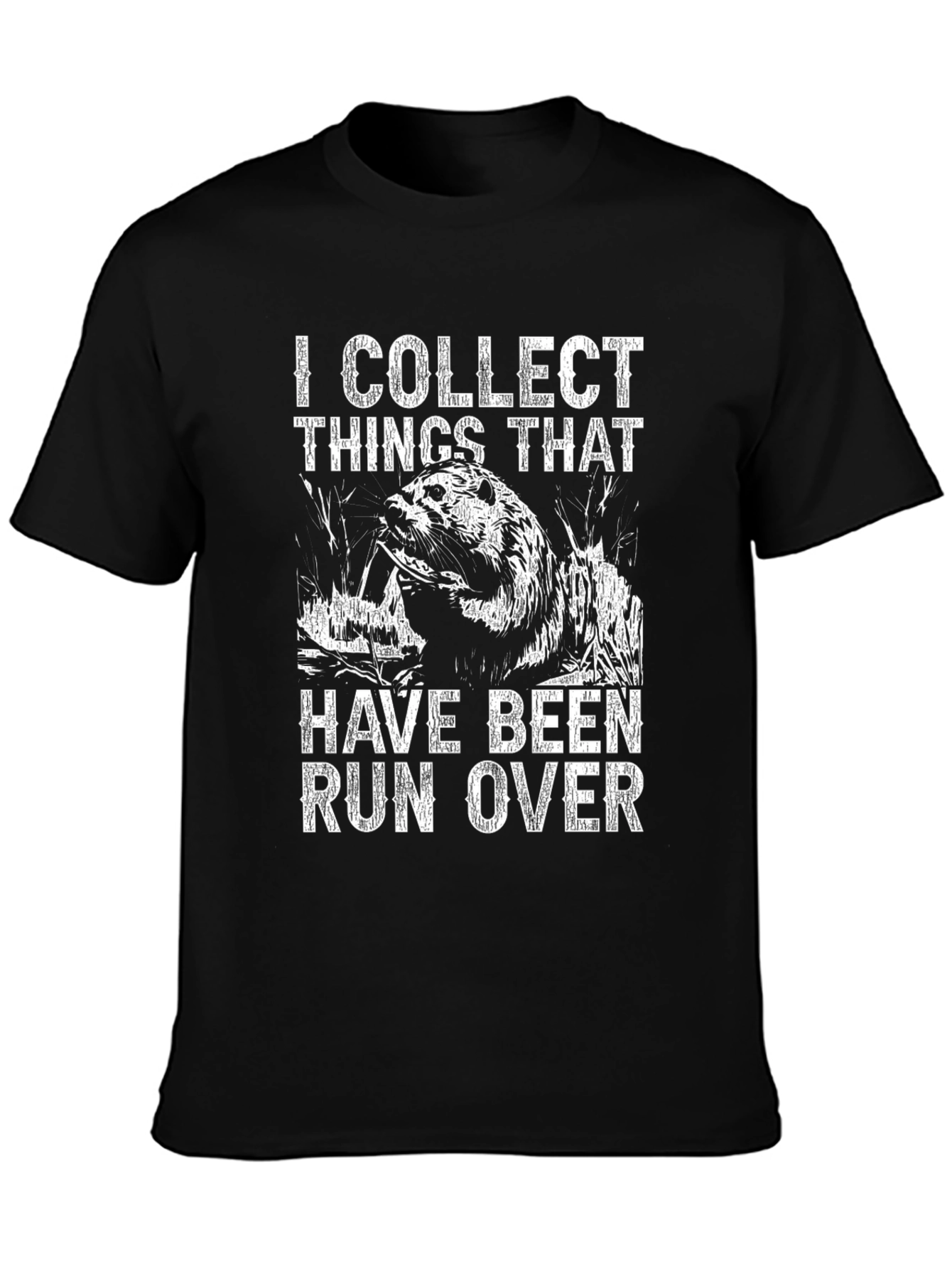 I Collect Things That Have Been Run Over T-Shirt