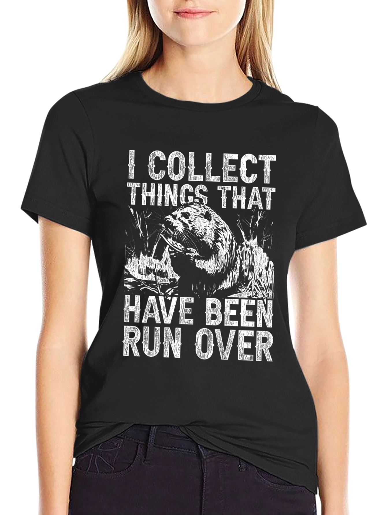 I Collect Things That Have Been Run Over T-Shirt