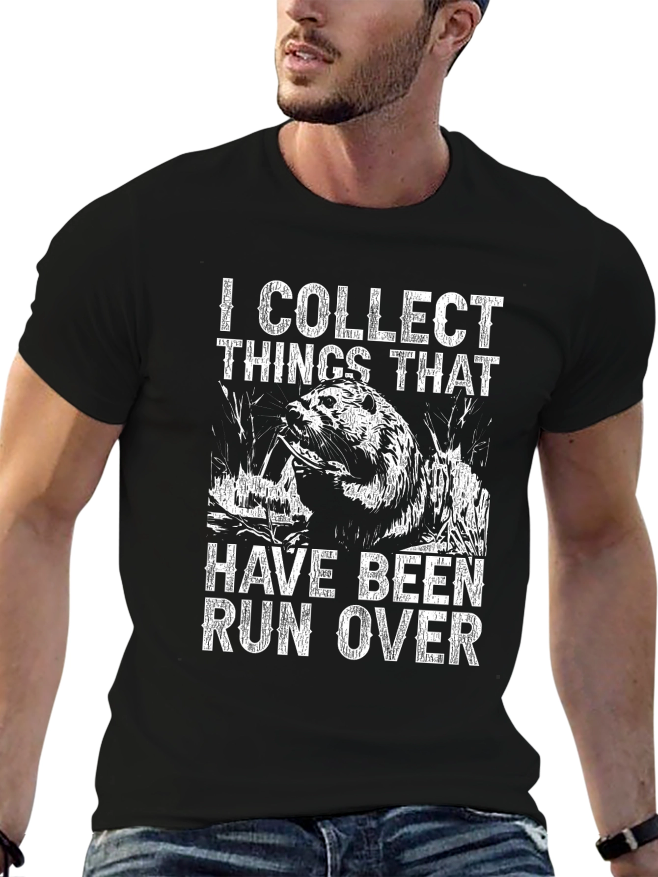 I Collect Things That Have Been Run Over T-Shirt
